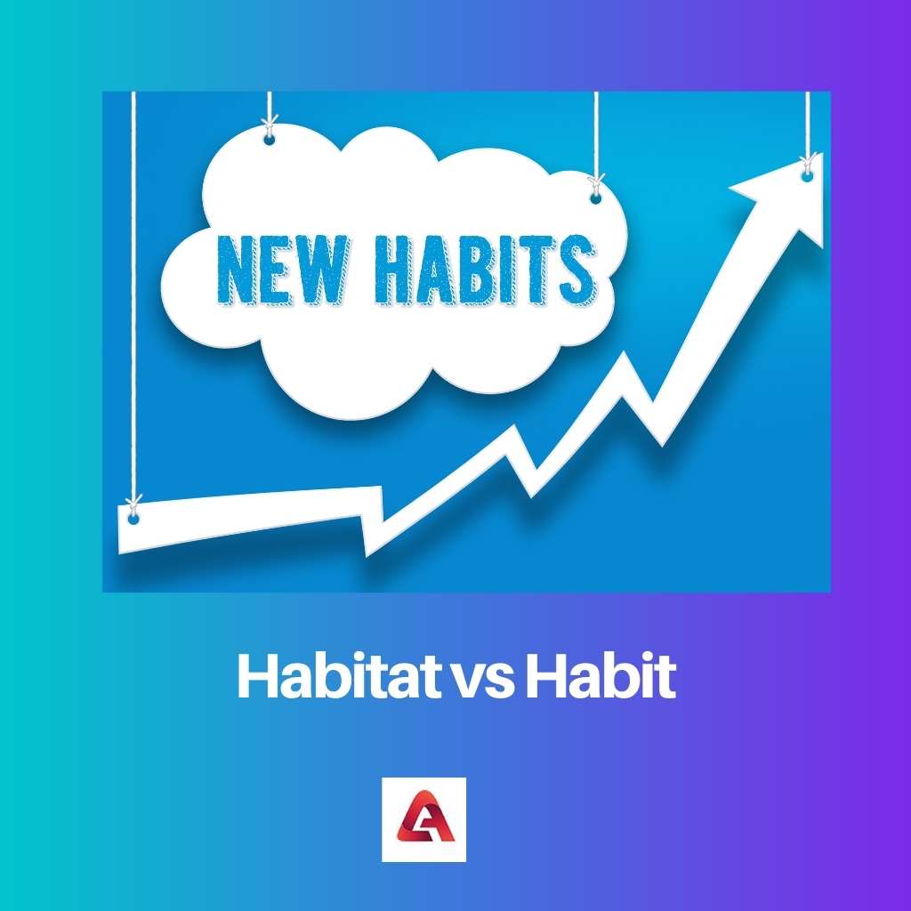 Habitat versus gewoonte