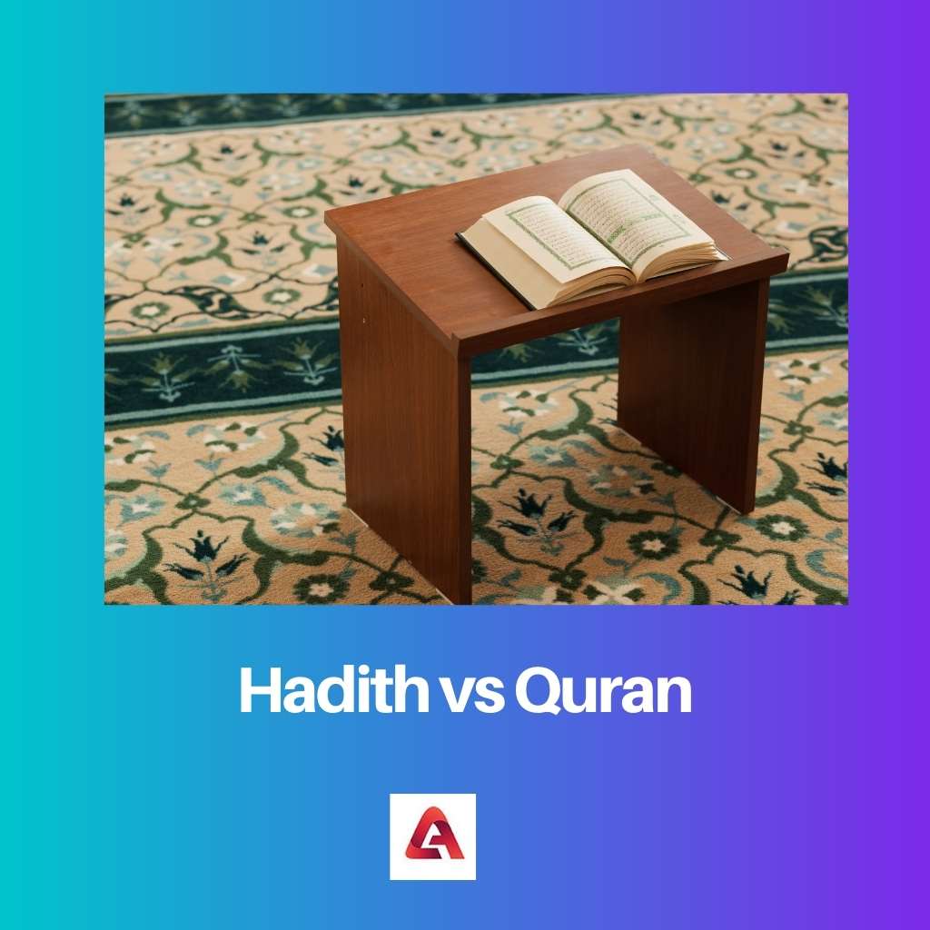 Hadith contre Coran