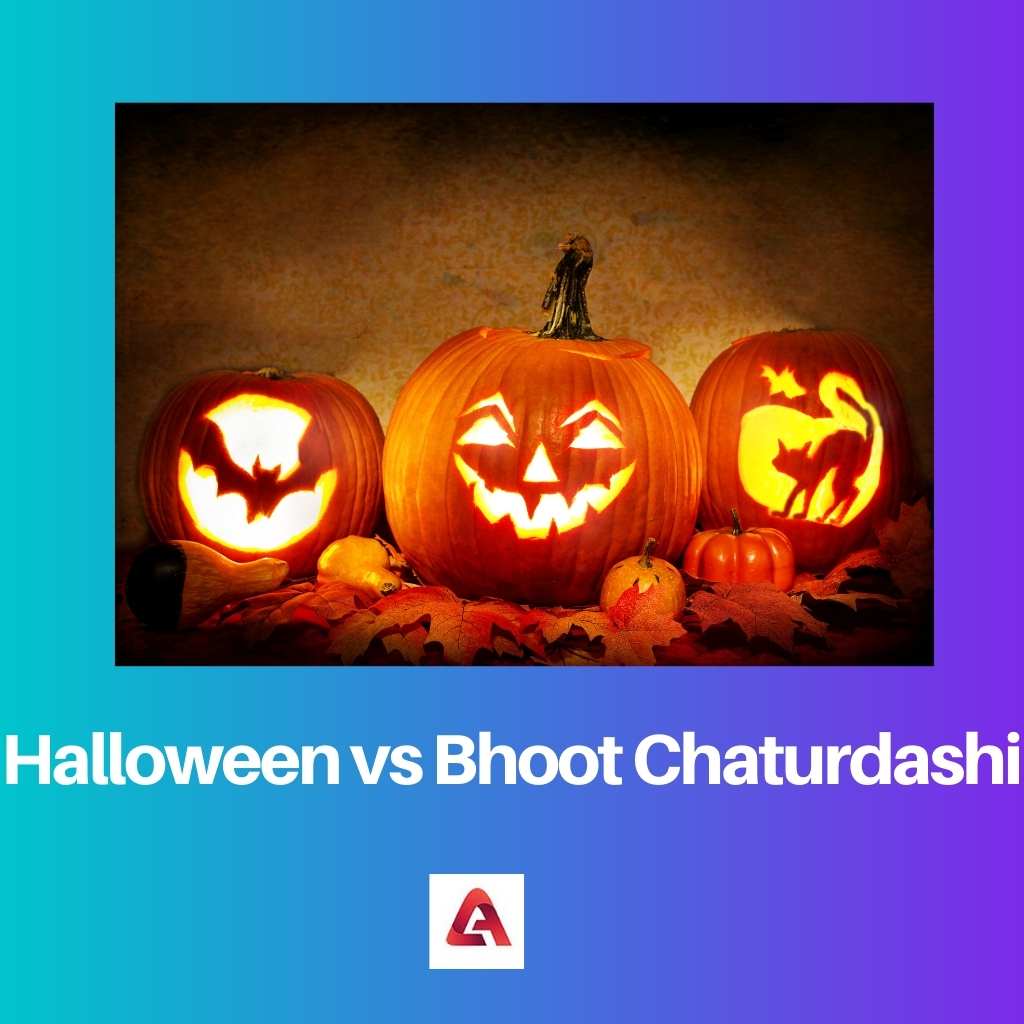Halloween đấu với Bhoot Chaturdashi