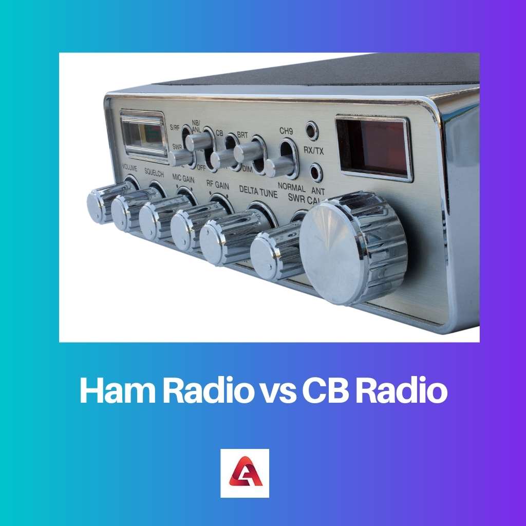 Ham Radio vs CB rádio