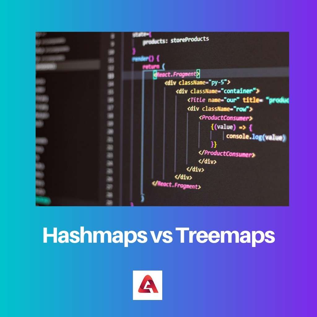 Hashmaps مقابل Treemaps