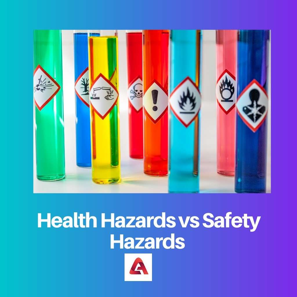 Health Hazards vs Safety Hazards