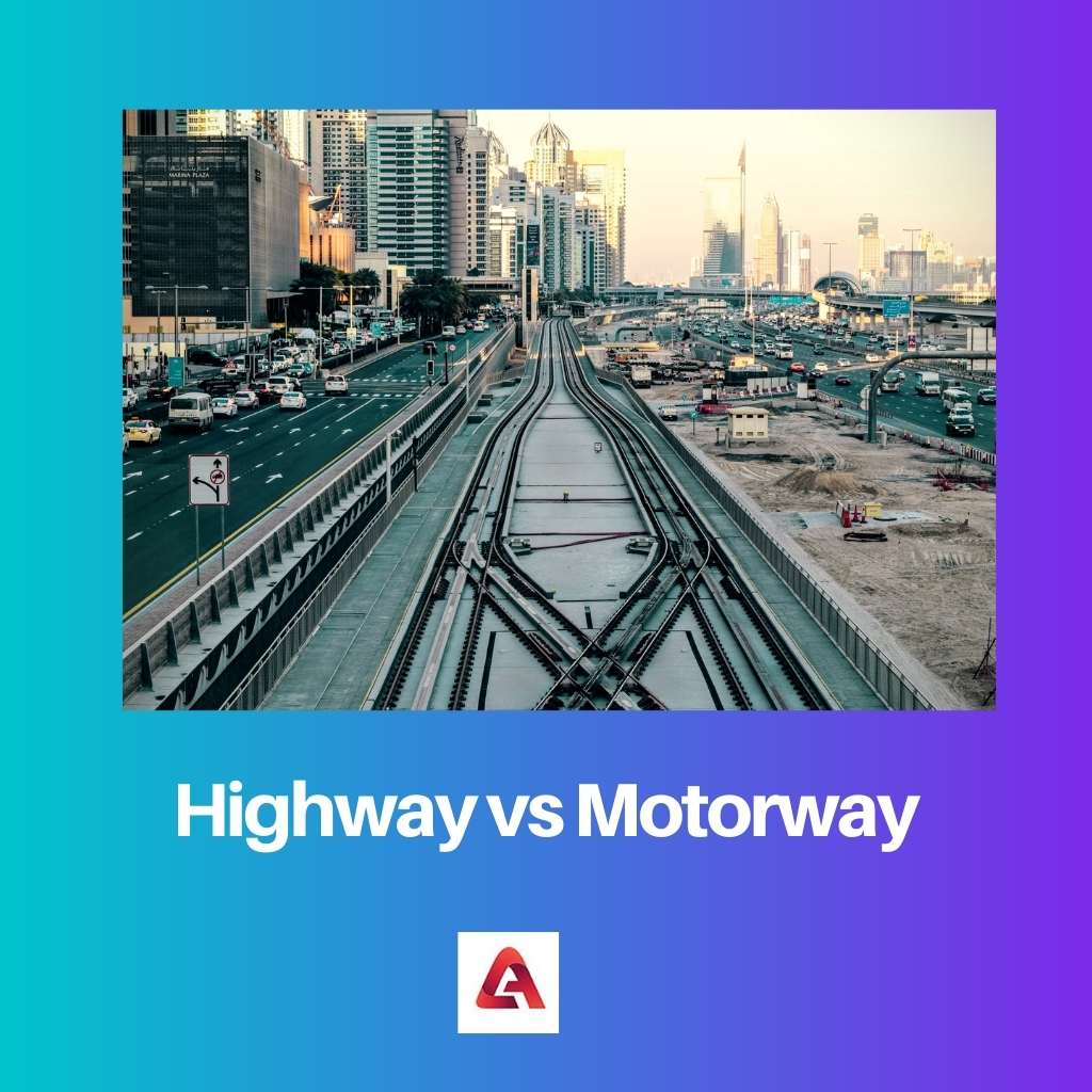 Highway vs Motorway