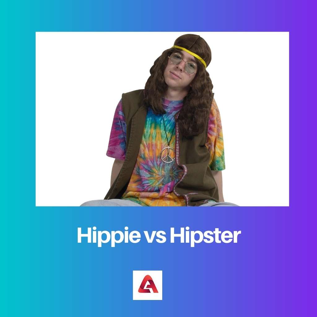 Hippie versus Hipster