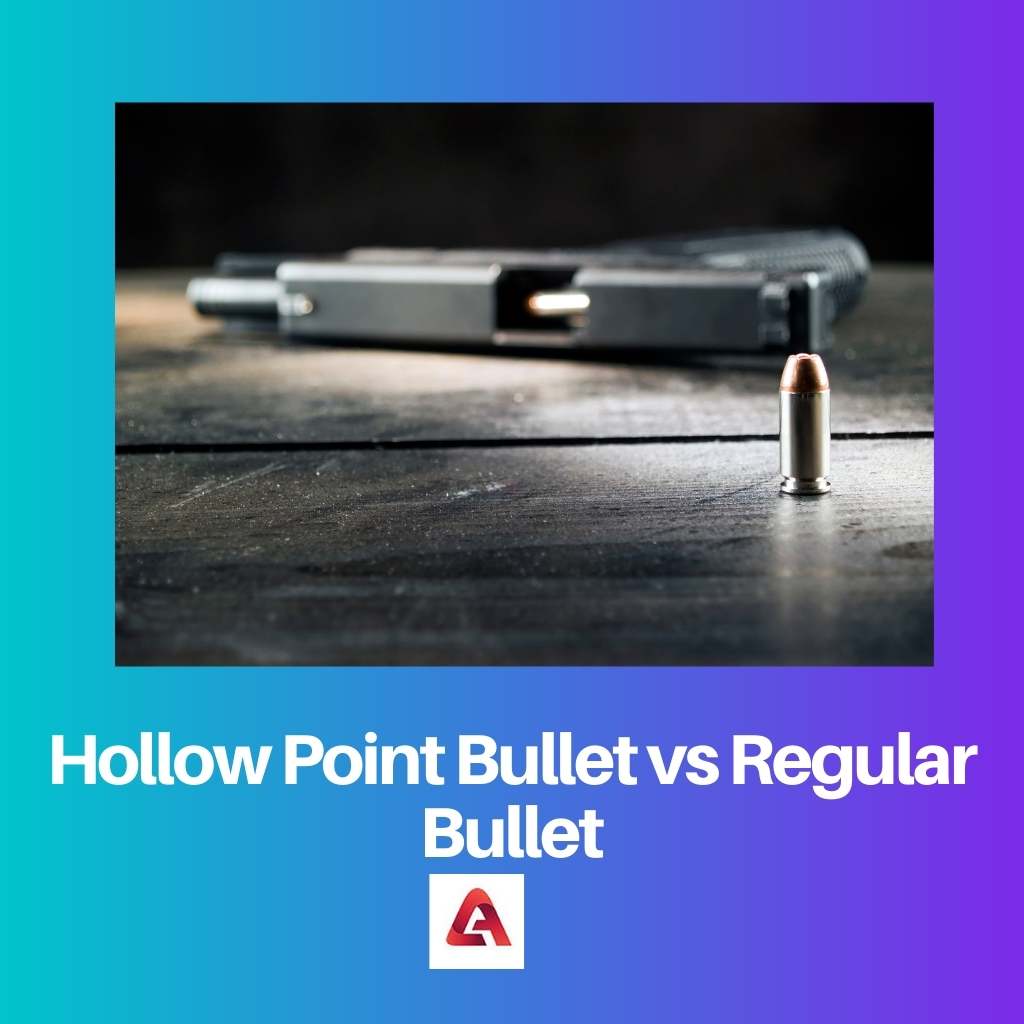 Hollow Point Bullet vs Regular Bullet