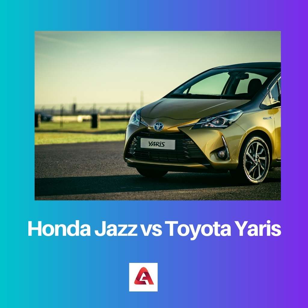 Honda Jazz versus Toyota Yaris