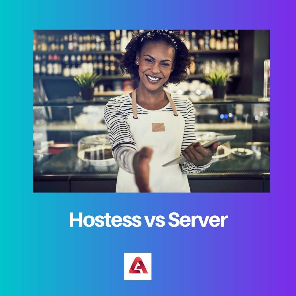 Gastvrouw versus server
