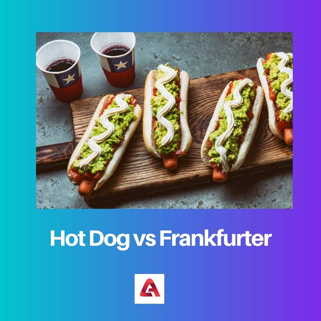 Hot Dog vs Frankfurter 1