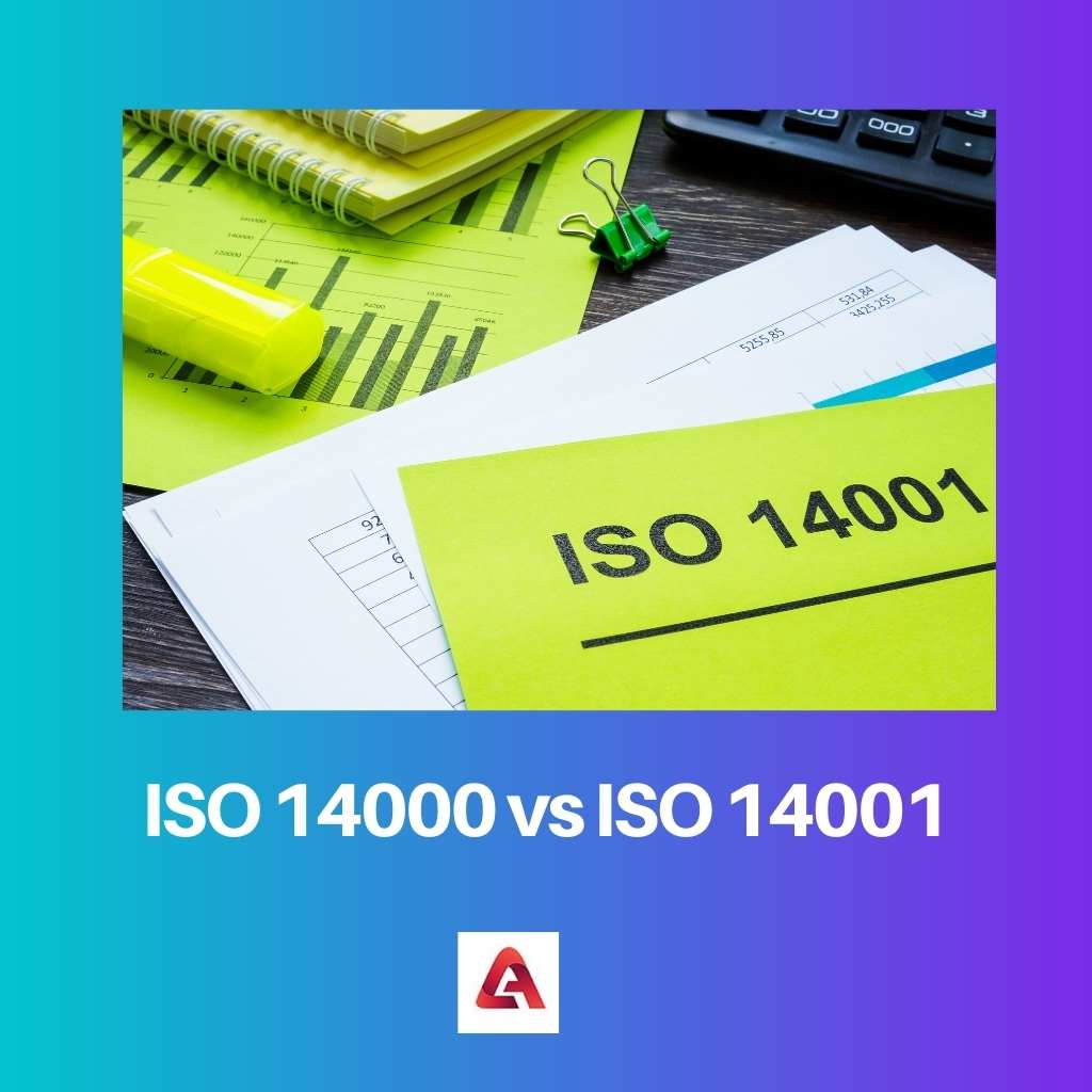 ISO 14000 vs ISO 14001