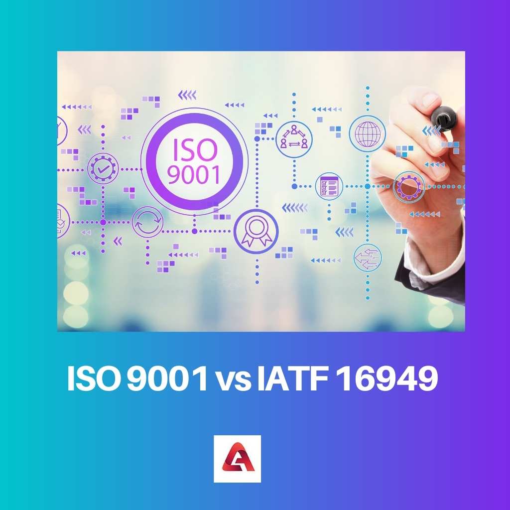 ISO 9001 x IATF 16949