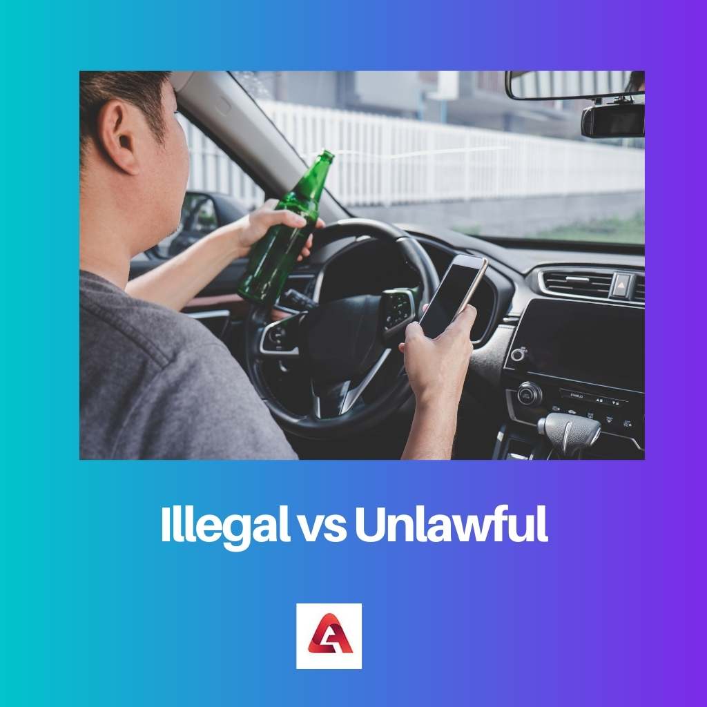 Illégal vs illégal