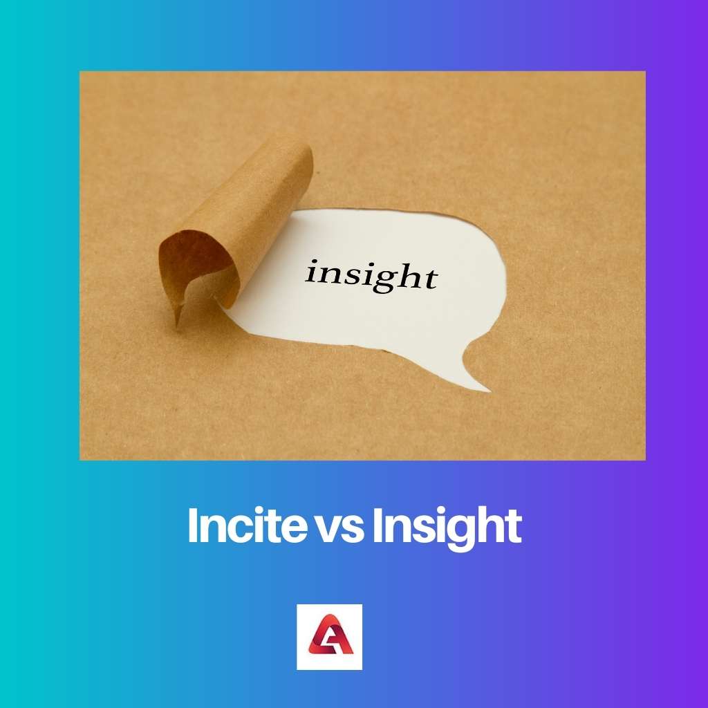 Incite vs Insight