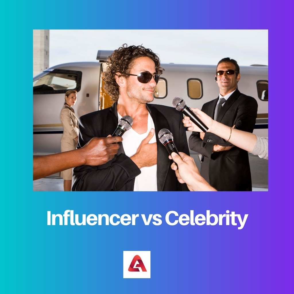 Influencer vs Celebrity