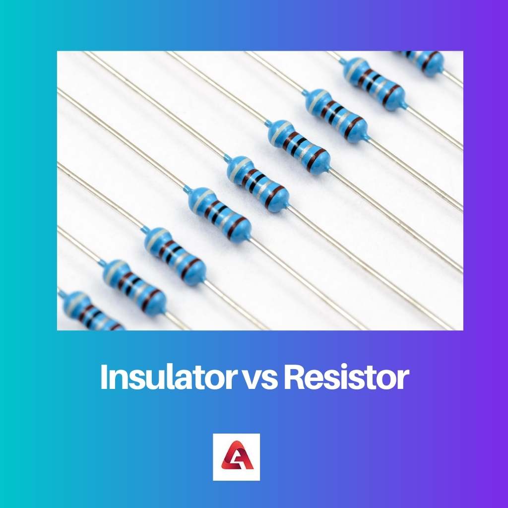 Isolador vs Resistor