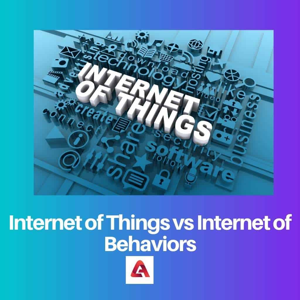 Internet der Dinge vs. Internet der Verhaltensweisen