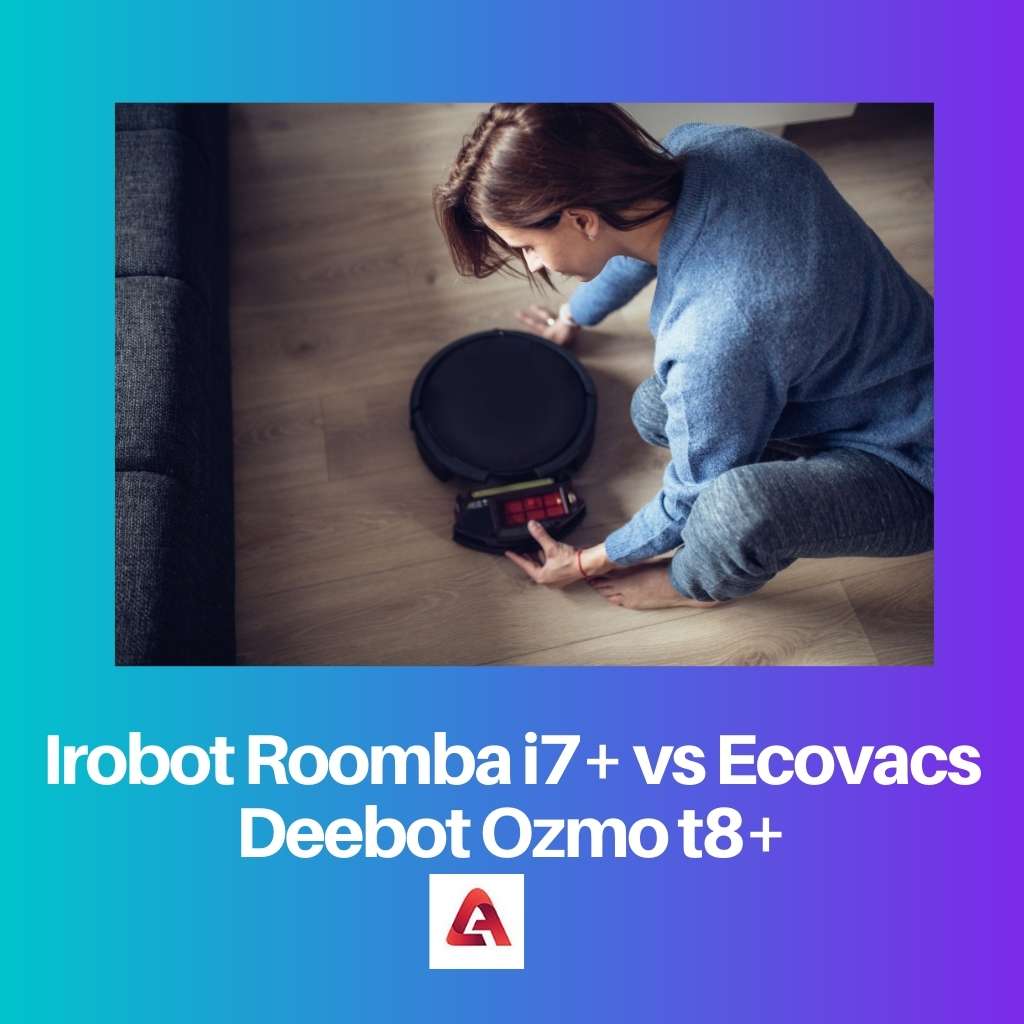 Irobot Roomba i7 vs Ecovacs Deebot Ozmo t8