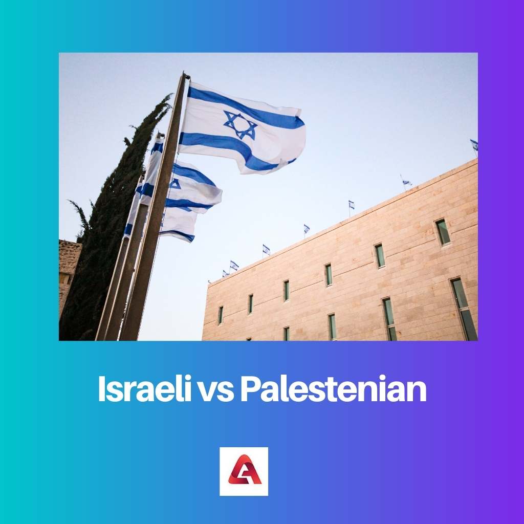 Israëlisch versus Palestijns