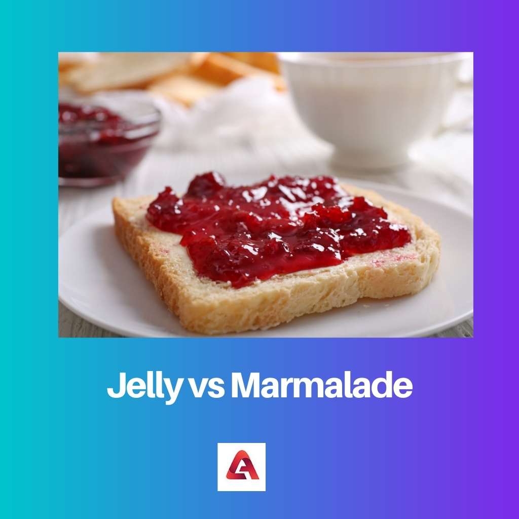 Jelly vs Marmalade
