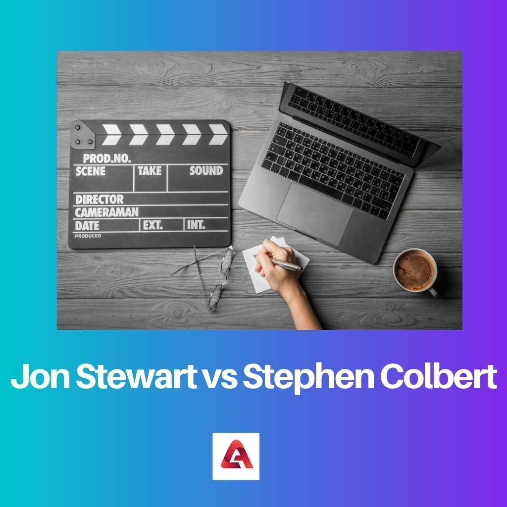 جون ستيوارت ضد ستيفن كولبير