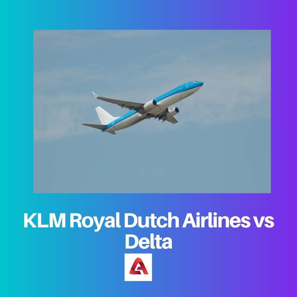 KLM Royal Dutch Airlines gegen Delta