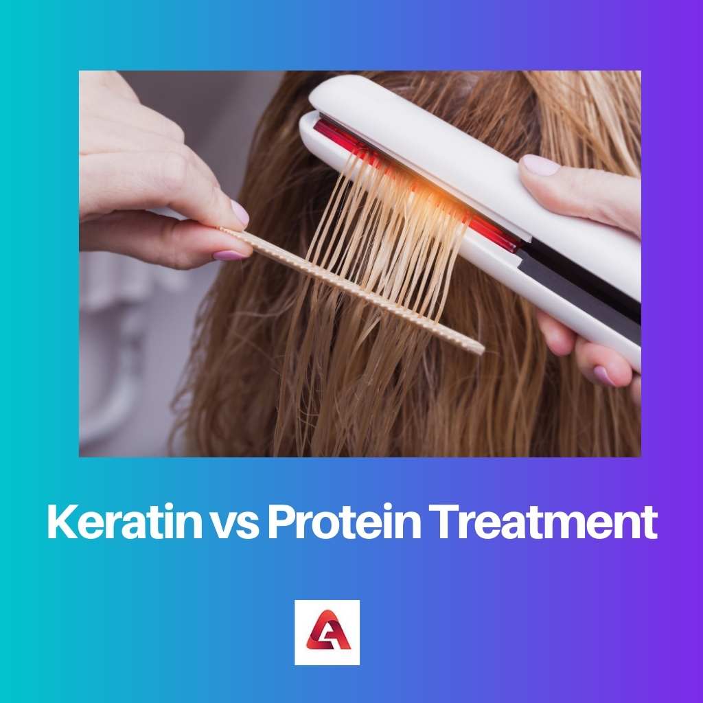 الكيراتين مقابل علاج البروتين