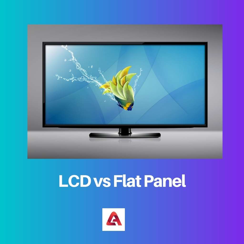 LCD versus flatpanel