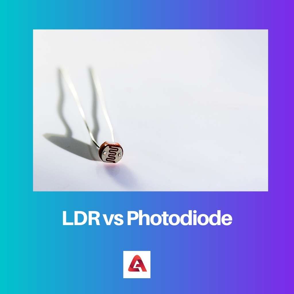 LDR против фотодиода