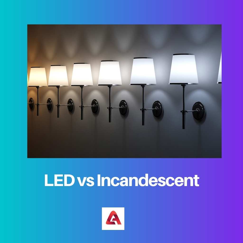 LED contre incandescence
