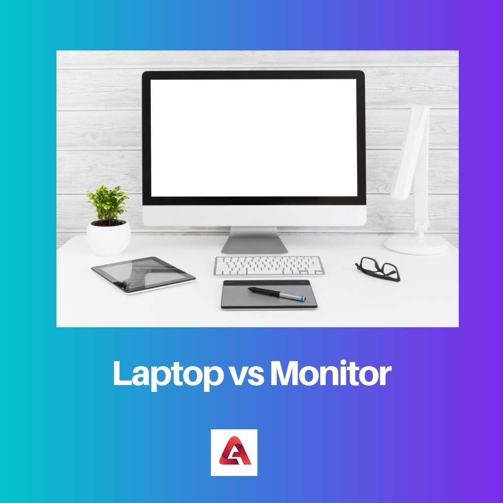 Computer portatile contro monitor