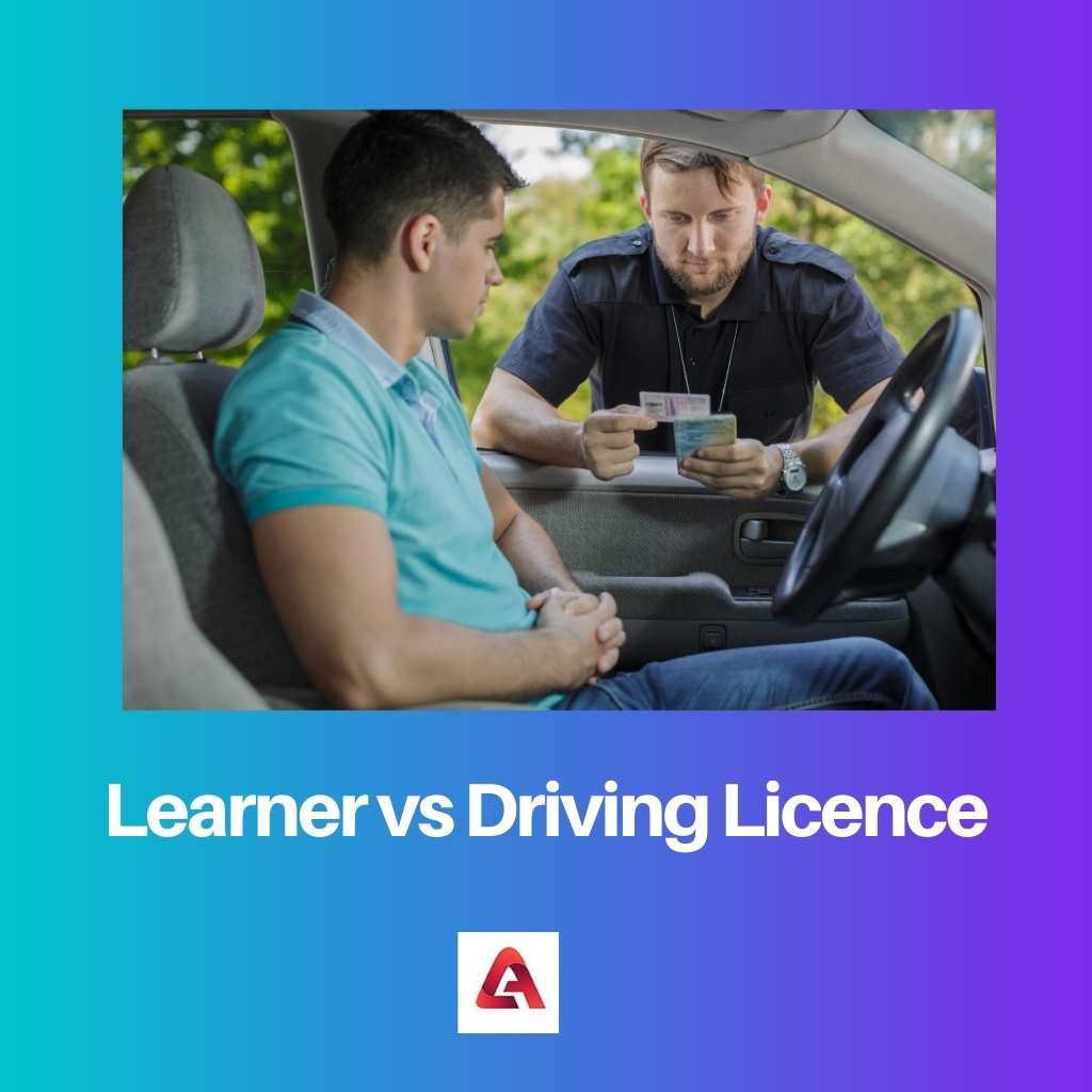 المتعلم مقابل رخصة القيادة