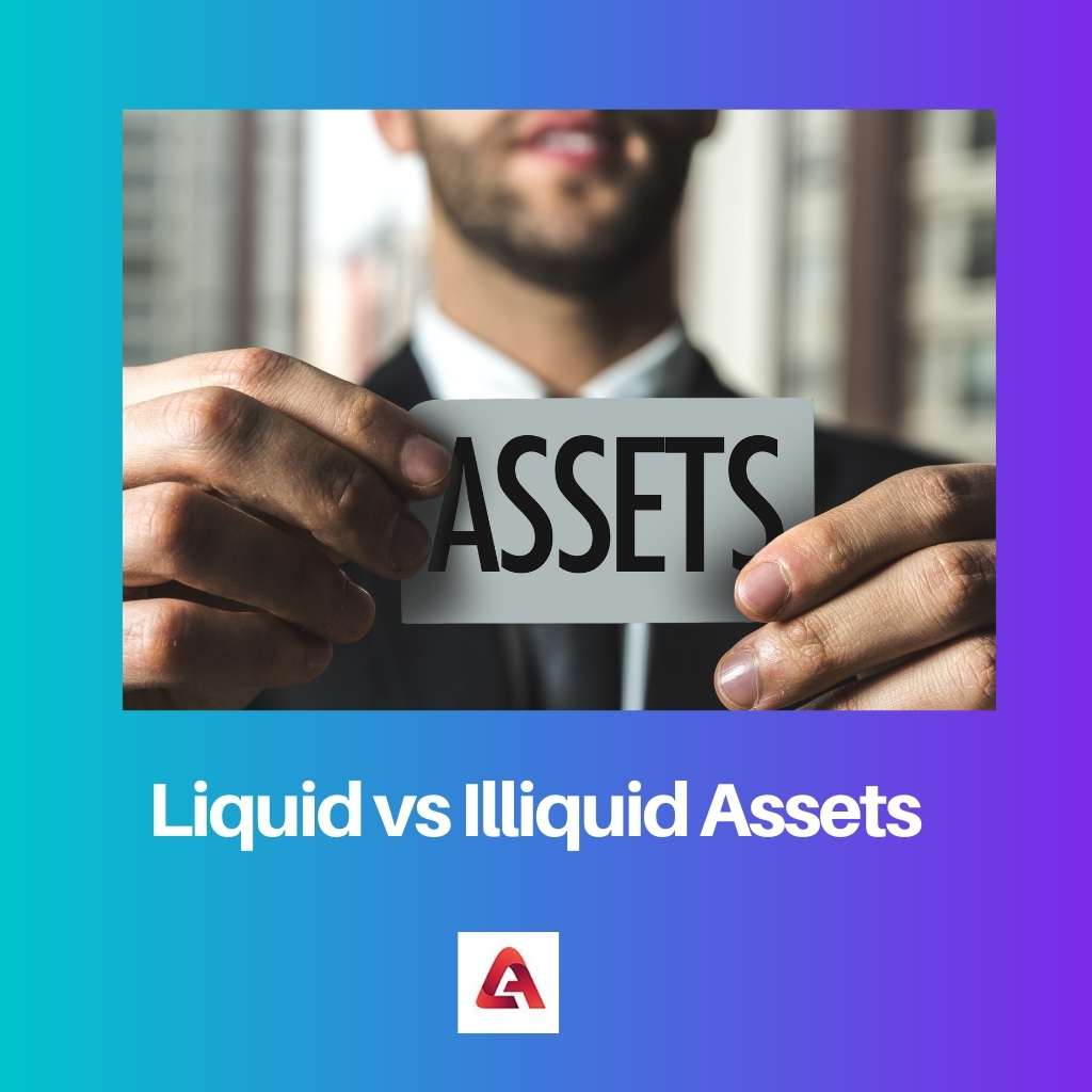 Liquide vs. illiquide Vermögenswerte