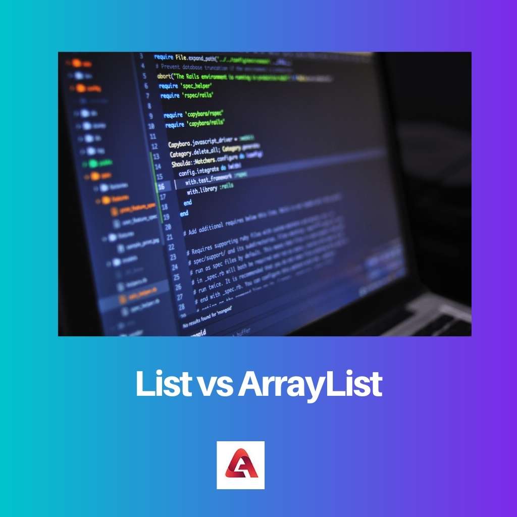 List vs ArrayList