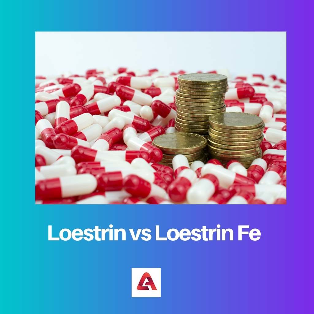 Loestrin contre Loestrin Fe