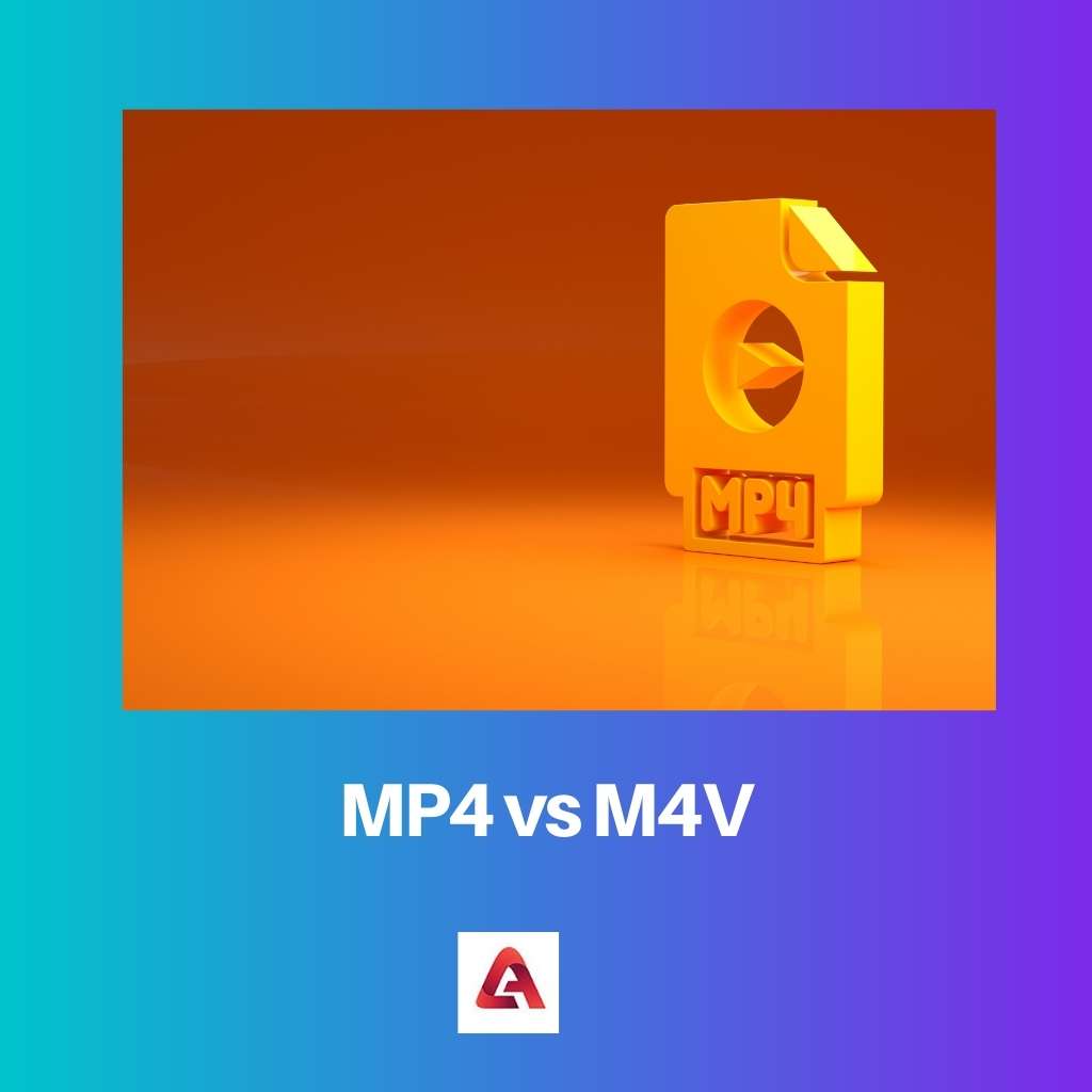 MP4 versus M4V