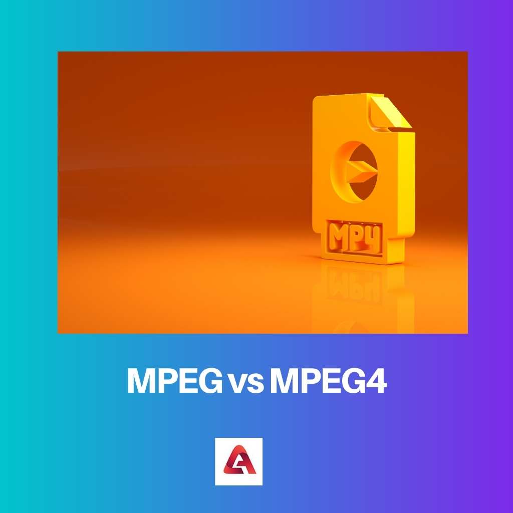 MPEG versus MPEG4