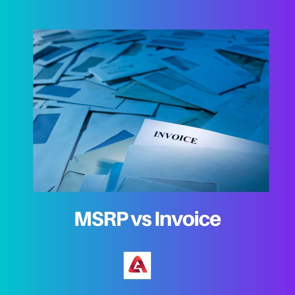 MSRP vs Invoice