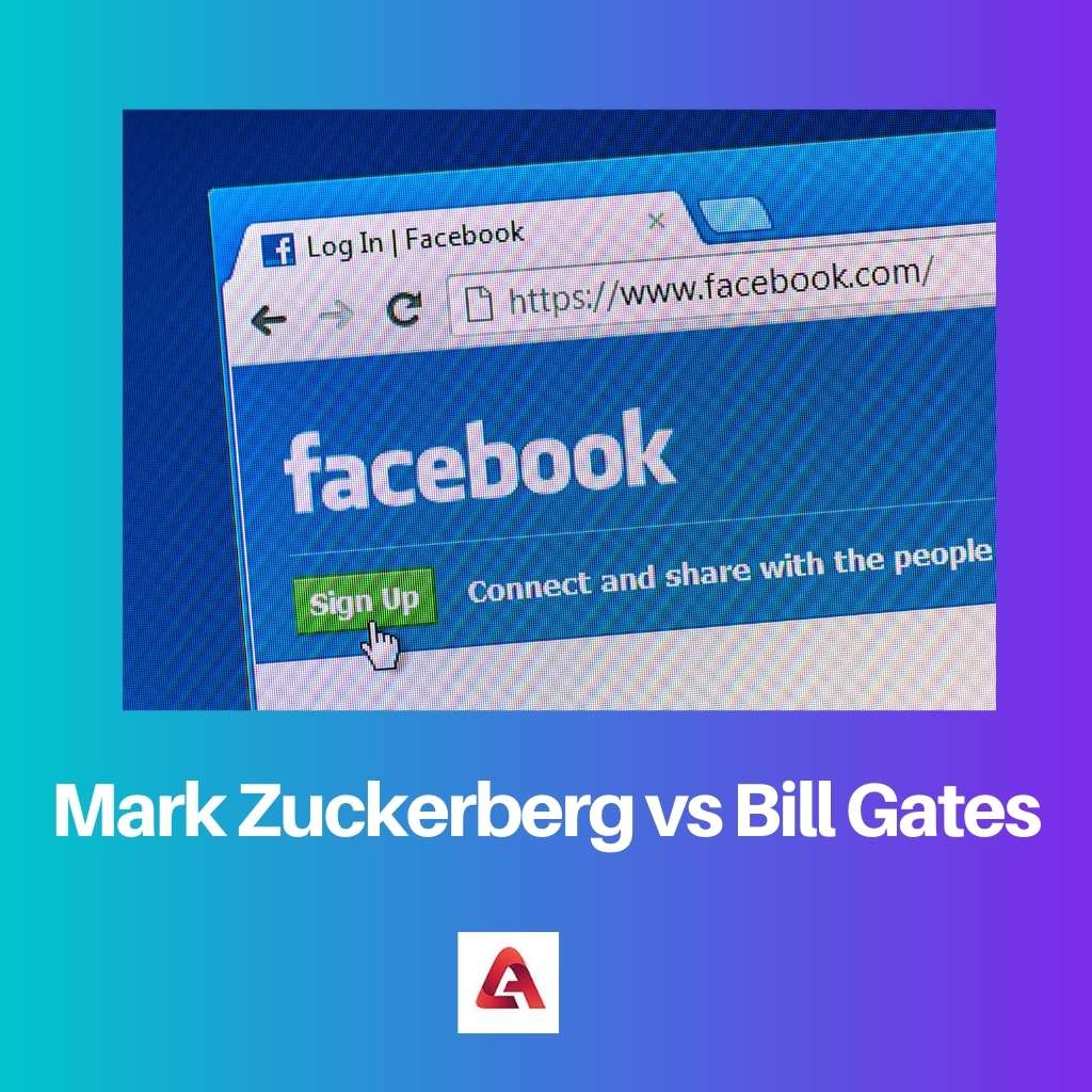 Mark Zuckerberg gegen Bill Gates