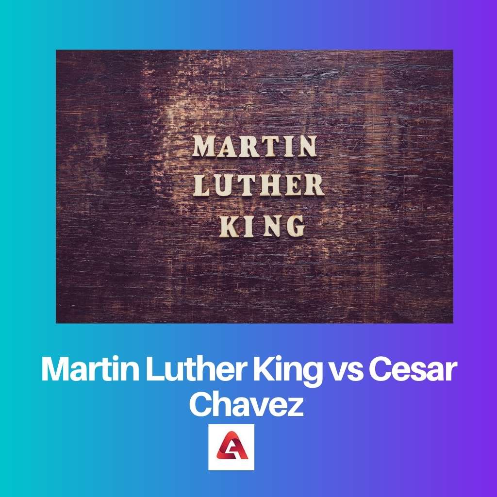 Martin Luther King vs Cesar Chavez