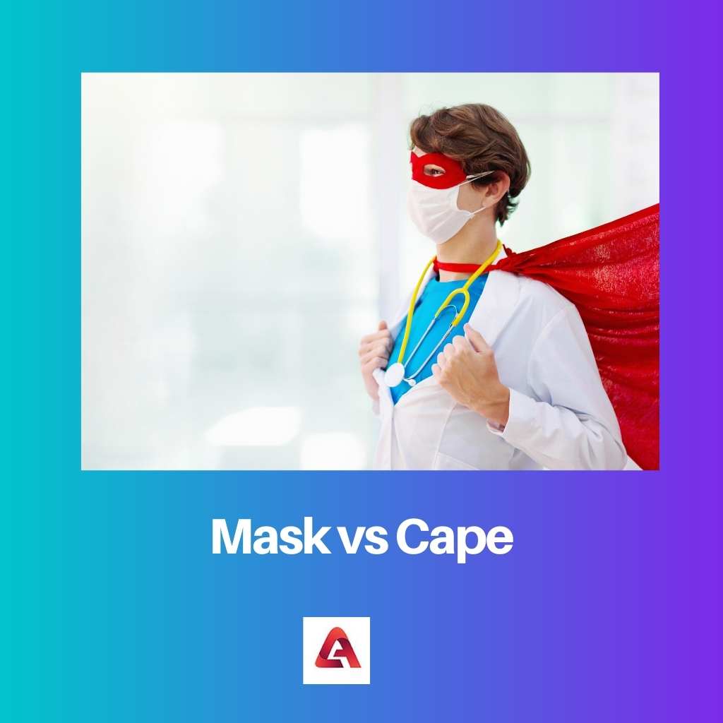 Máscara vs capa