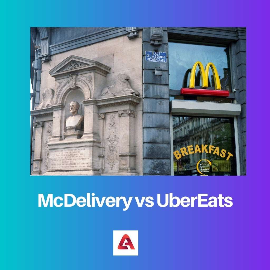 McDelivery gegen UberEats