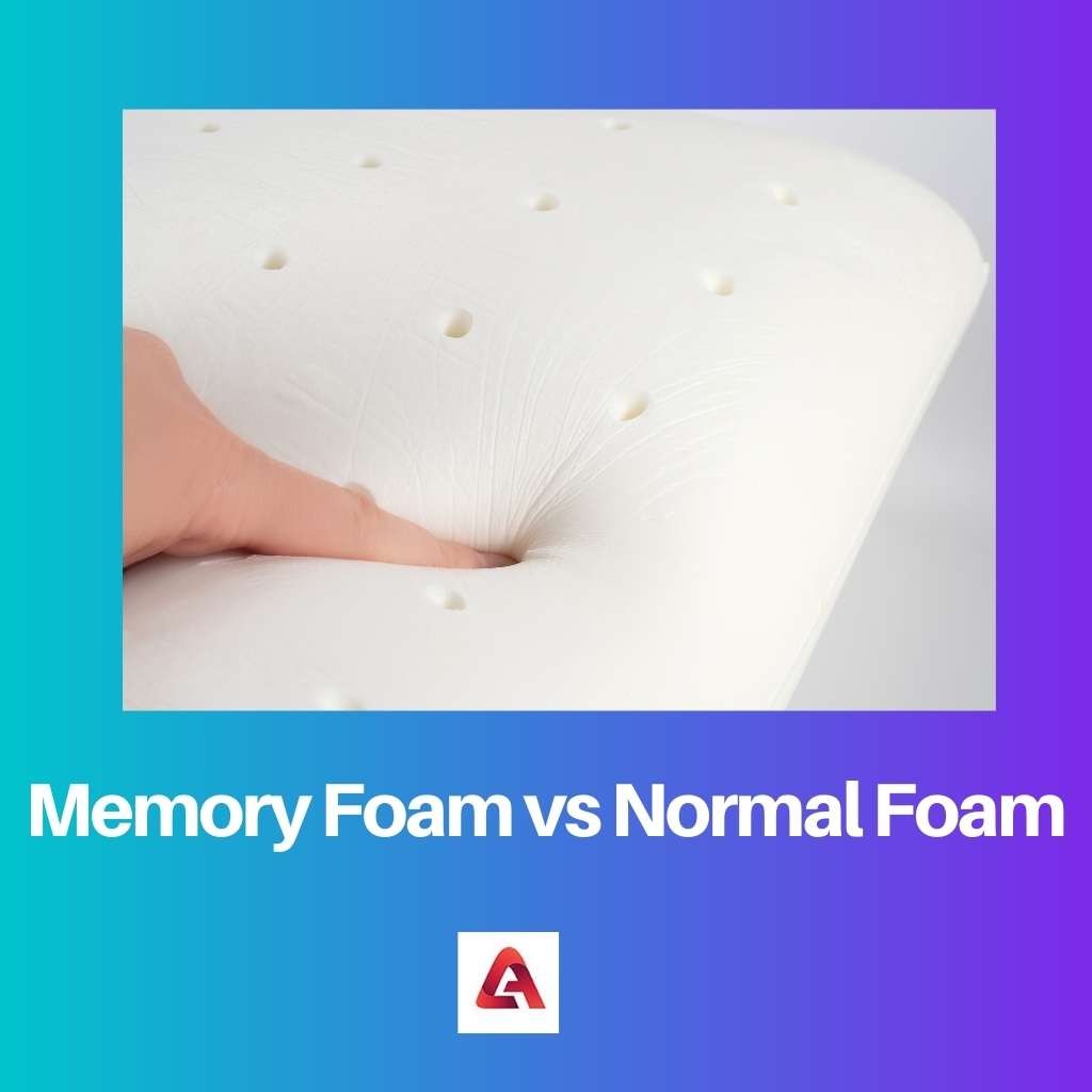 Memory Foam vs Normal Foam