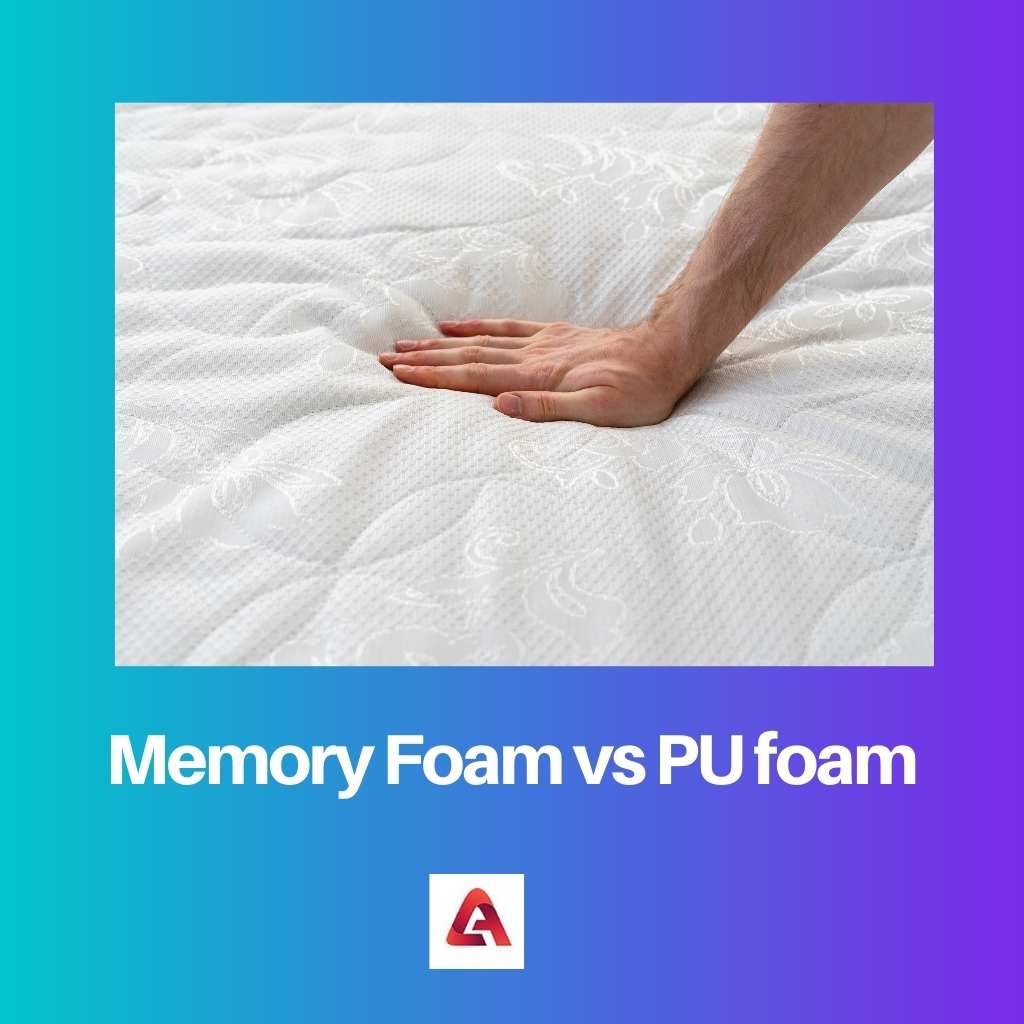 Memory Foam vs PU foam