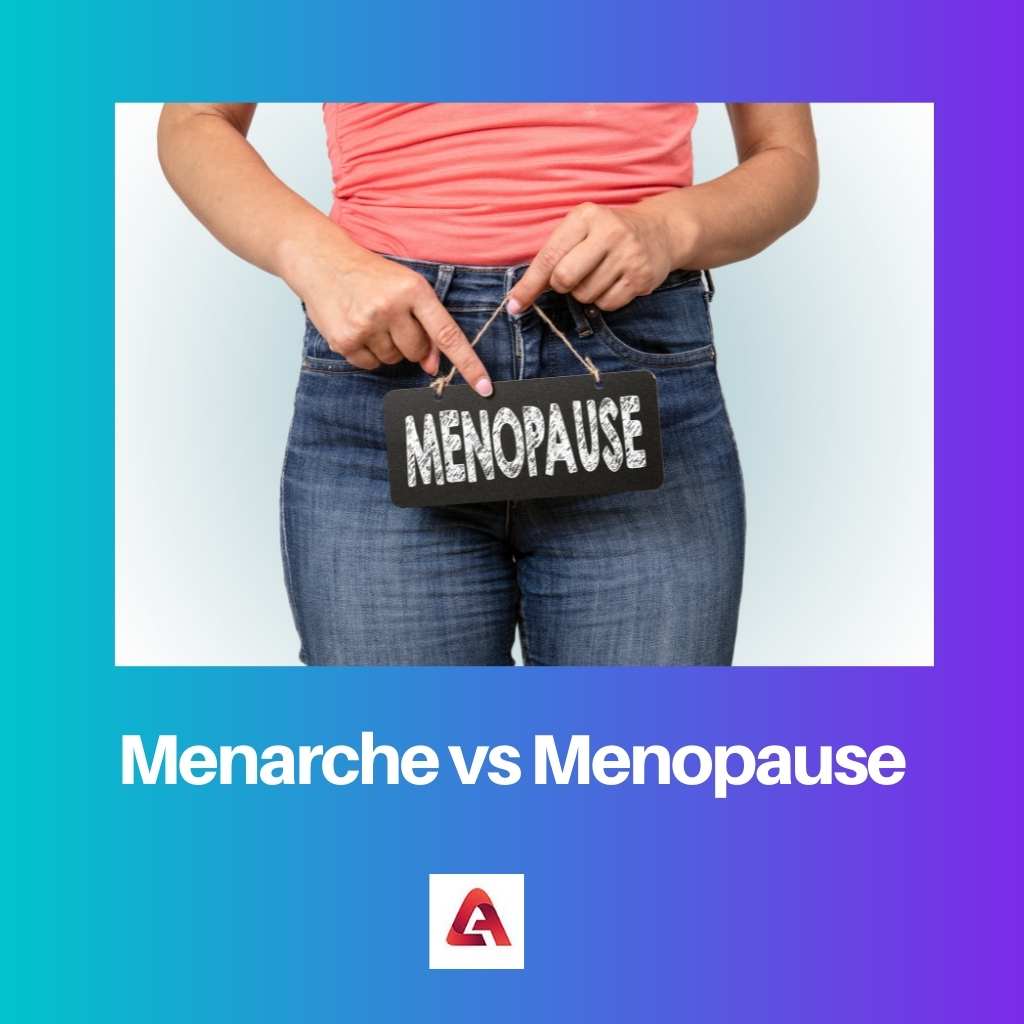 Menarche versus menopauze