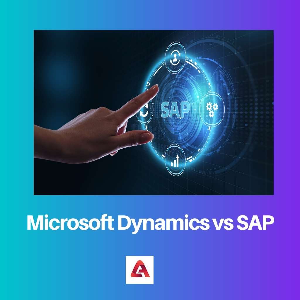 Microsoft Dynamics pret SAP