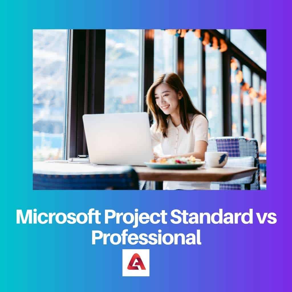 Microsoft Project Standard e Professional