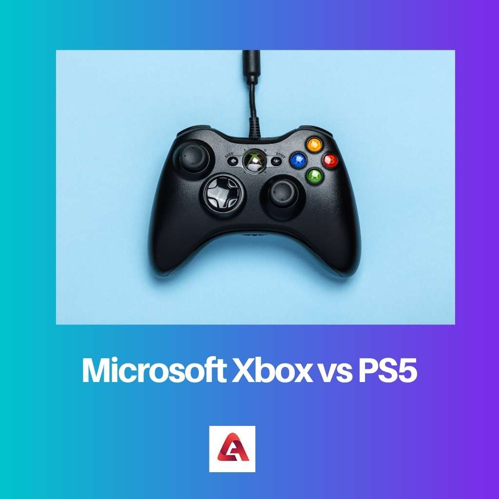 Microsoft Xbox против PS5