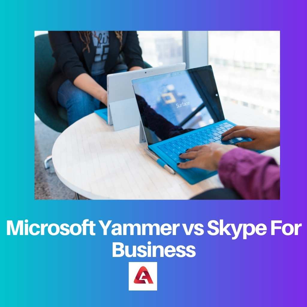 Microsoft Yammer vs Skype For Business
