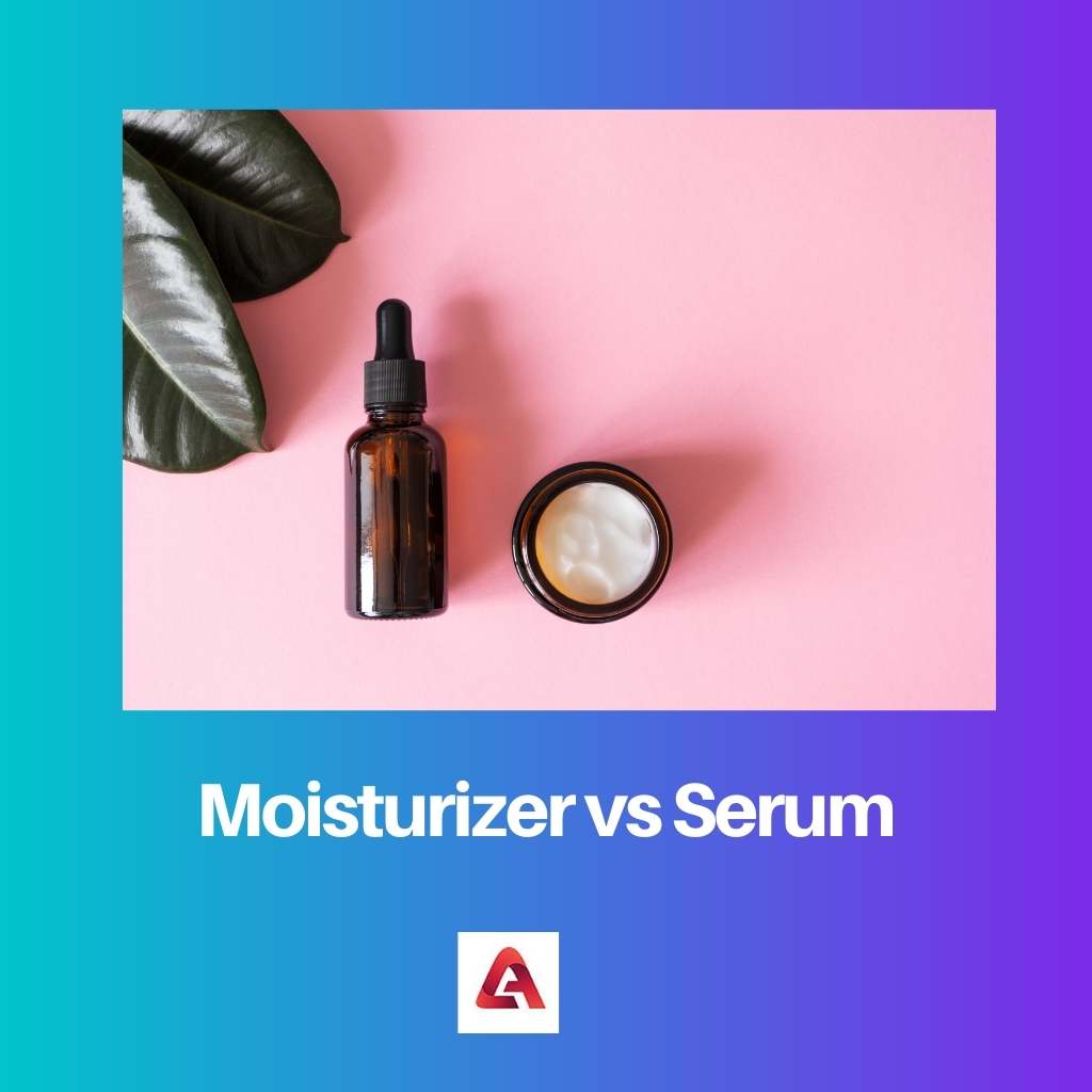 Vochtinbrengende crème versus serum