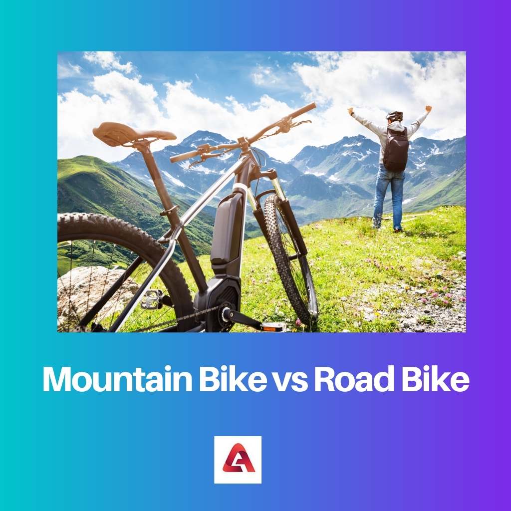 Mountainbike versus racefiets