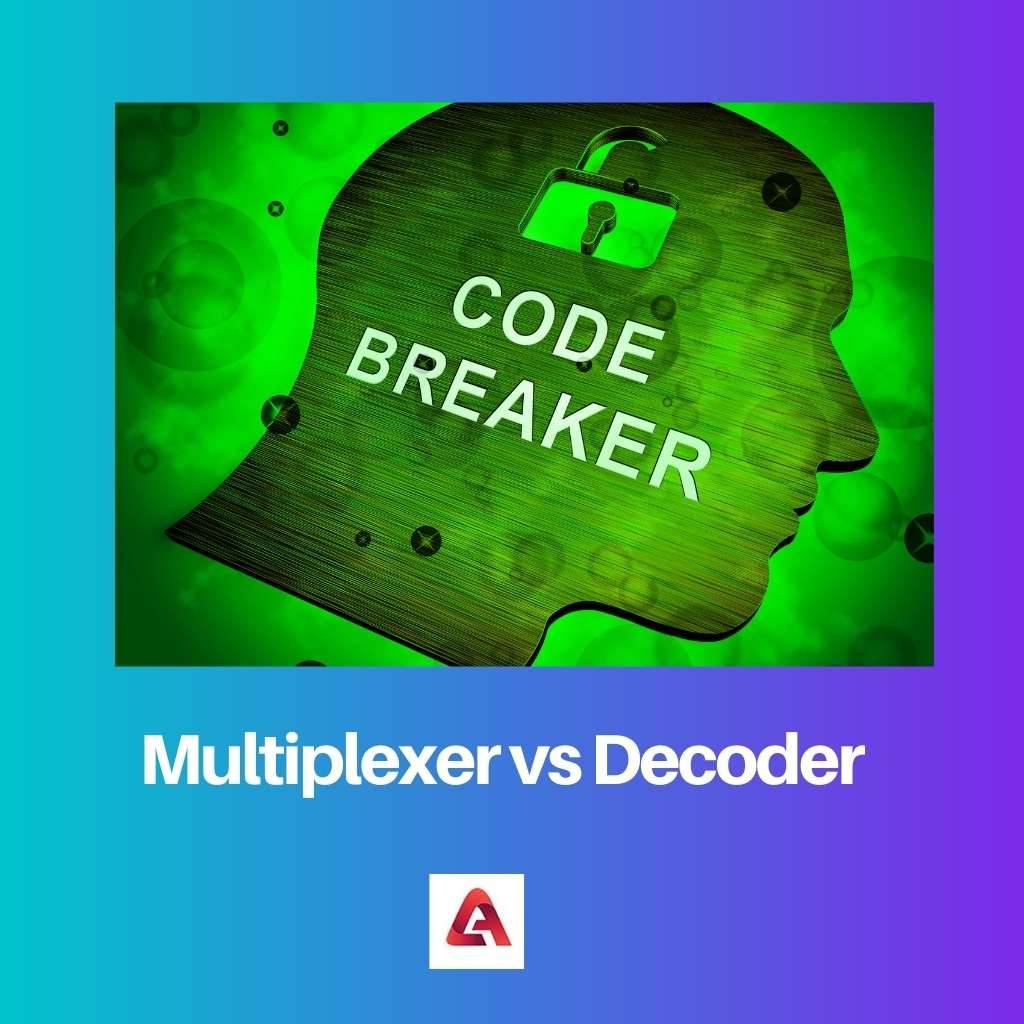 Multiplexer vs dekodér